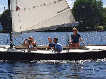 Hamburg: 1,5-timers seiltur på Aussenalster