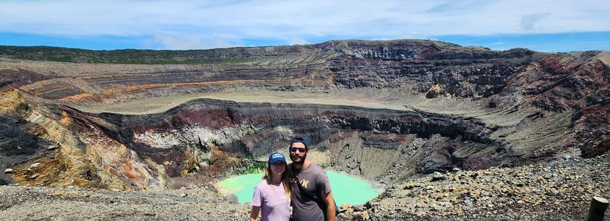 Visite d'une journée : randonnée au volcan Santa Ana et lac Coatepeque