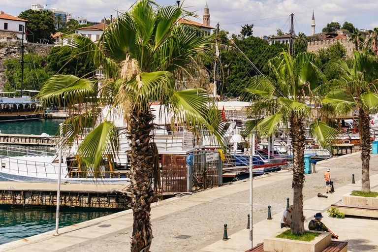 Antalya: Old Town, Düden Falls & Cable Car & Dino Park Visit 2 Waterfalls & Old Town & Lunch