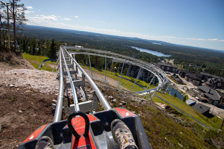 Rovaniemi to Ruka Roller Coaster & Korouoma Canyon Waterfall