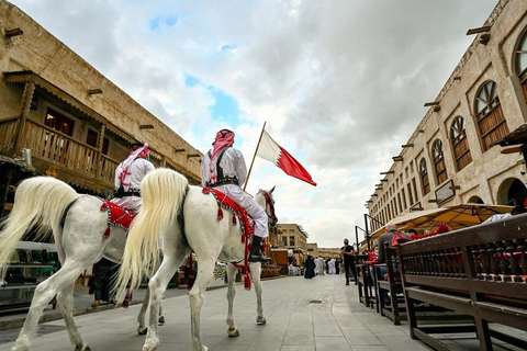 Doha guidad stadsvandring med Dhow-kryssning