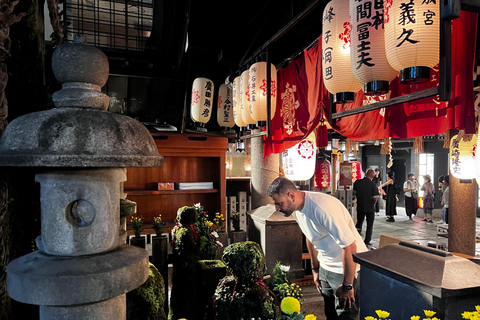 Lokale kroegentocht in Osaka in de regio Dotombori en Uranamba