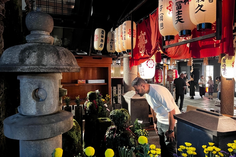 Lokalny bar w Osace w okolicach Dotombori i Uranamba