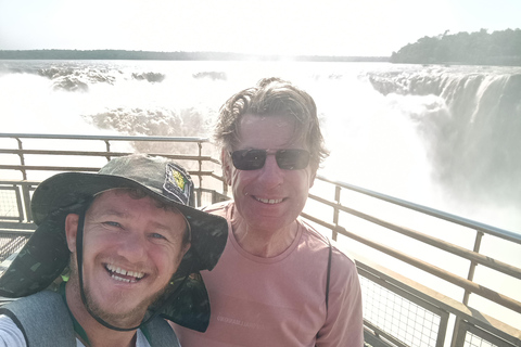 From Hotel BELMOND - Private Tour of the Argentine Falls + Guarani Village