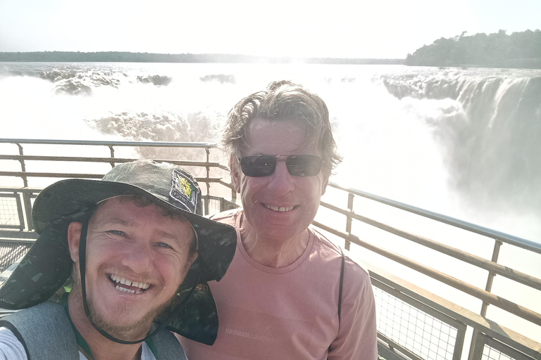 From Hotel BELMOND - Private Tour of the Argentine Falls + Guarani Village