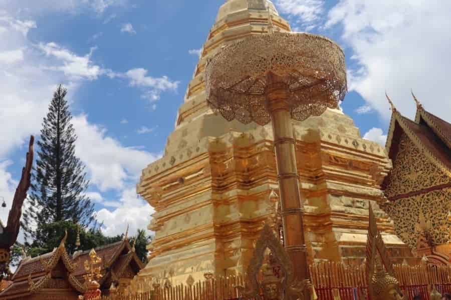 Halbtagestour am Morgen Wat Pha Lat & Wat Phra That Doi Suthep Tour. Foto: GetYourGuide Halbtagestour am Morgen Wat Pha Lat & Wat Phra That Doi Suthep Tour. Foto: GetYourGuide