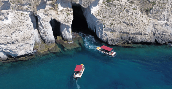 Syrakus: Bootstour zur Insel Ortigia und zu den Meereshöhlen