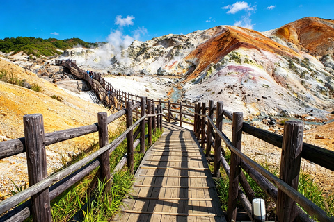 Sapporo: Lake Shikotsu Ice Festival, Noboribetsu & Lake Toya Private Sightseeing Tours