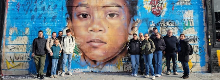 Visite guidée en français de Brooklyn Bushwick et Williamsburg