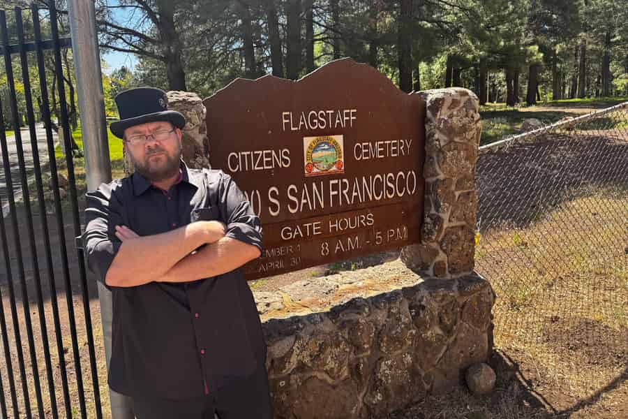 Flagstaff: Paranormaler Rundgang über den Citizen's Cemetery. Foto: GetYourGuide