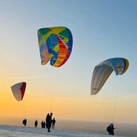 Paragliding Adventure Over Beautifull View of Agafay Desert - Housity