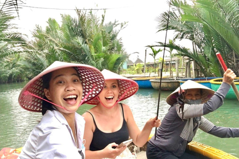 Hoi An: Eco Bicycle Tour mit Fischen und Mittagessen/Abendessen