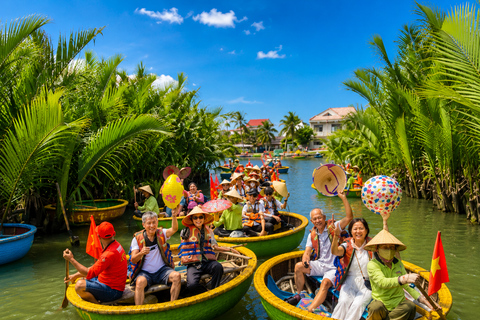 Da Nang: Marble Mountains, Basket Boat & Hoi An Private Tour