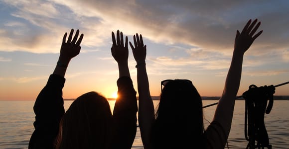 Vilamoura: Sunset Catamaran Experience