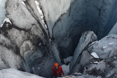 Ice climbing at Sólheimajökull