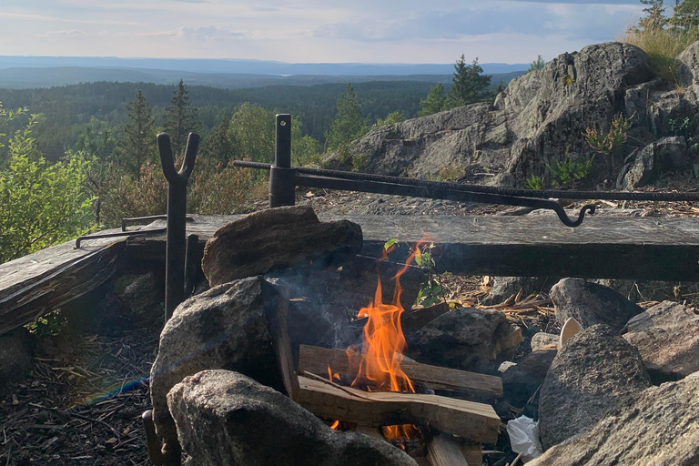 Oslo: escursione guidata nel Parco Nazionale di Østmarka con cibo cotto sul fuocoOslo: escursione guidata al Parco Nazionale di Østmarka con cibo sul fuoco
