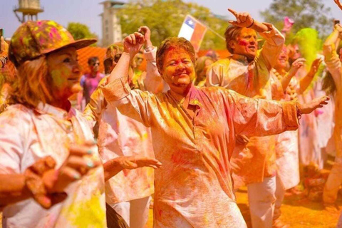 Jaipur: Holi Festival Celebration with Folk Music and Snack