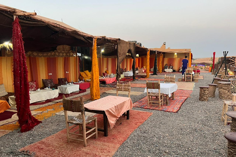 Marrakesh: Desert Sunset with Dinner and Show Marrakesh: Desert Sunset Camel ride with Dinner and Show