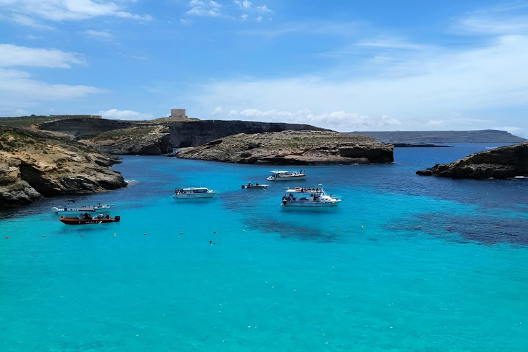 Malta, Comino, Blue Lagoon & Crystal Lagoon: 4-hour Cruise