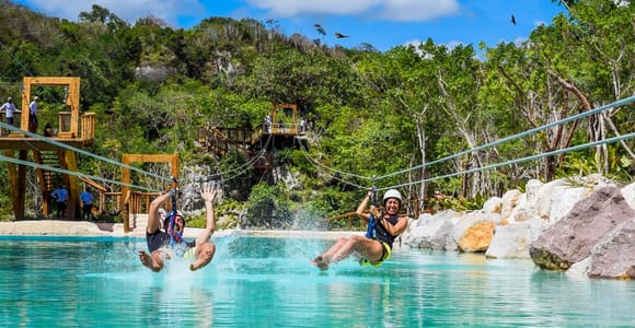 Punta Cana: Scape Park Entry for Cenote, Zip Lines, & Caves