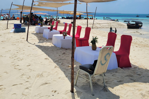 Zanzibar: Nakupenda Sand Bank: andata e ritorno in barca con pranzo
