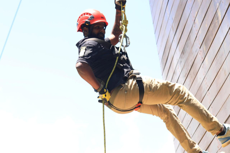 Tower Rappelling in Ella