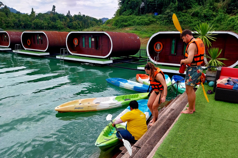 Från Krabi : Khao Sok Lake Tour i dagsutflykt