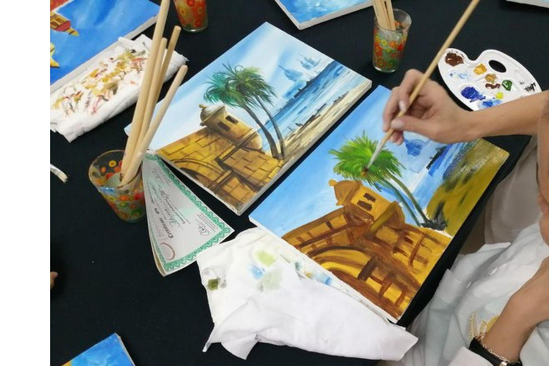 Cartagena: Outdoor Art Class with Brunch