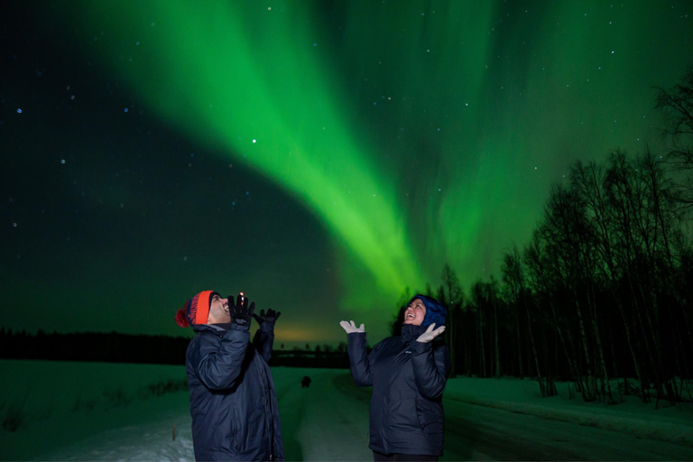 Rovaniemi: wycieczka na zorzę polarną z gwarantowanymi widokami