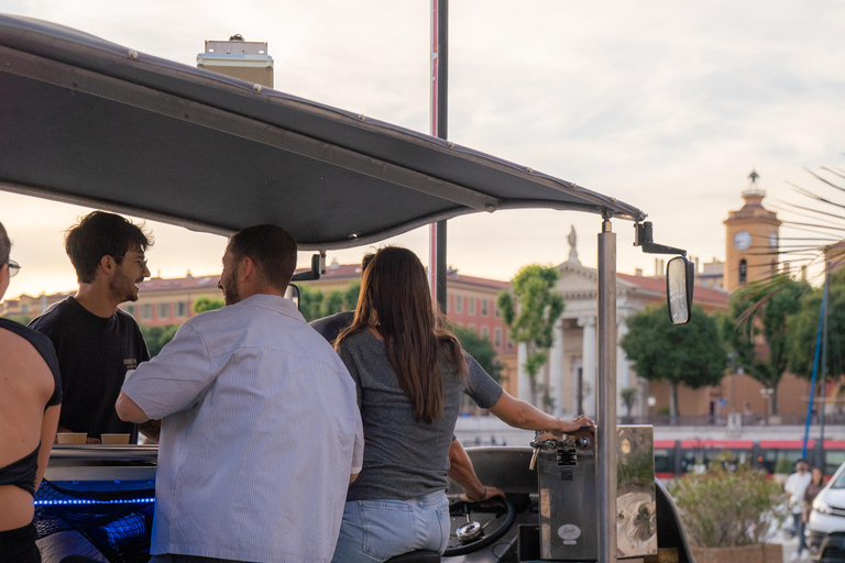 Nice: Private Beer Bike Tour with Drinks and Local Snacks Private Group Tour