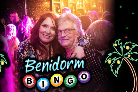 Manchester: FunnyBoyz Benidorm Bingo Cabaret ShowGlass of Fizz &amp; Seat