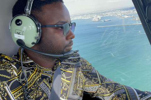 Le Cap : visite en hélicoptère (prise en charge à l&#039;hôtel)