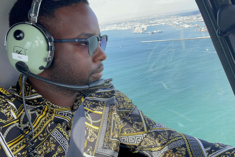 Le Cap : visite en hélicoptère (prise en charge à l&#039;hôtel)