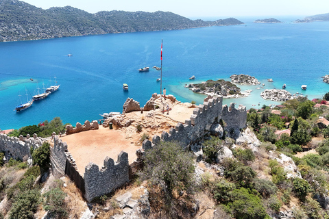 Navega por Turquía: Fethiye Kekova Fethiye Crucero en Goleta de Edad Mixta