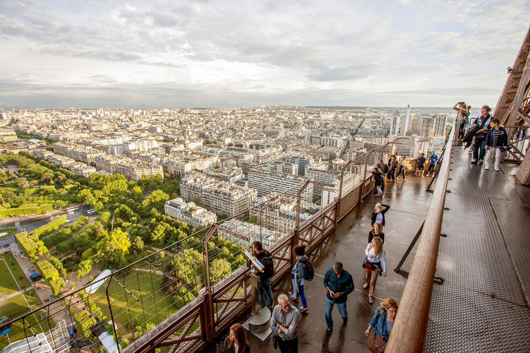 Paris: Eiffeltornets topp eller andra våningEiffeltornet: Rundtur med tillträde till toppen