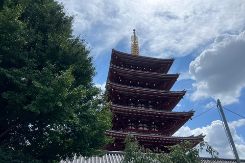 Tokyo : Visite d'Asakusa et du plus ancien temple de Tokyo, le Senso-jiTokyo : visite d'Asakusa et du plus ancien temple de Tokyo, le Senso-ji