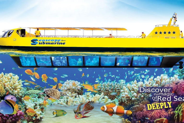 Sharm El-Sheikh: Seascope Submarine boat cruise with pickupSharm El-Sheikh: Seascope Submarine cruise with pickup