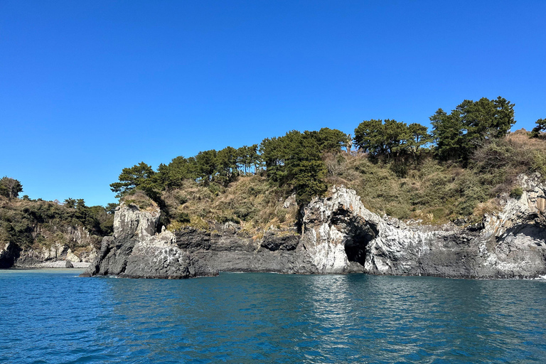 Jeju Small Group Tour incl. Yacht Cruise, Falls & Mt.Halla Jeju Small Group Tour with Yacht Cruise, Falls & Mt.Halla