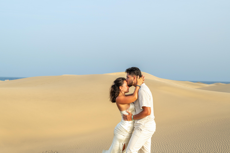 Sunset Photography at Dunas Maspalomas Amazing Vacation Photoshoot at Dunas Maspalomas