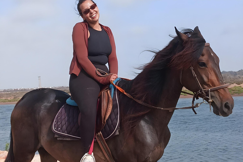 Agadir: Private Souss River Horse Ride with Hotel Pickup