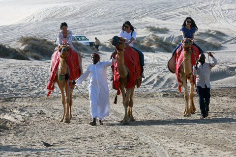 Safari nel deserto, corsa sulle dune in 4x4, giro in cammello, sandboarding, Sun Set