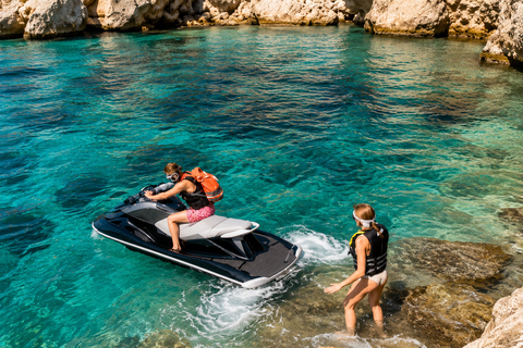 Ibiza: Natural Pools and Es Vedra Sunset by Jet ski
