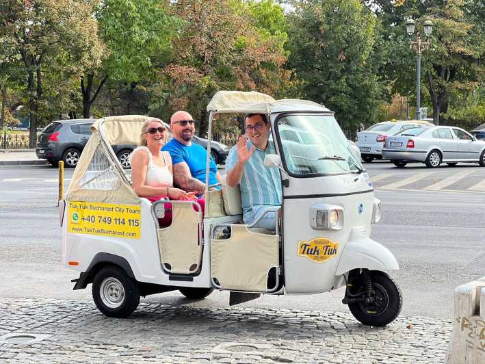 Bucharest: Tuk Tuk Private Guided Complete Tour