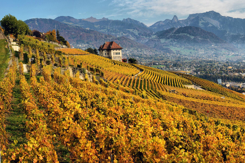 Viagem privada: Interlaken&gt; Castelo de Aigle, Vinhas e Montreux