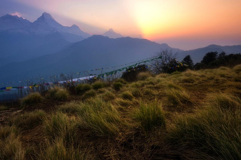Nepal: Ghorepani Poon 4-Day Hill Trek with Sunrise View Poon hill Trek with Guide service only