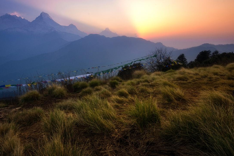 Nepal: Ghorepani Poon 4-Day Hill Trek with Sunrise View Poon hill Trek with Guide service only