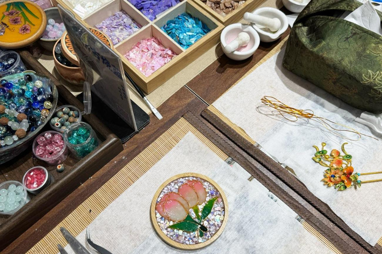 Shanghai: Shell Inlaying Jewelry Workshop with Pickup