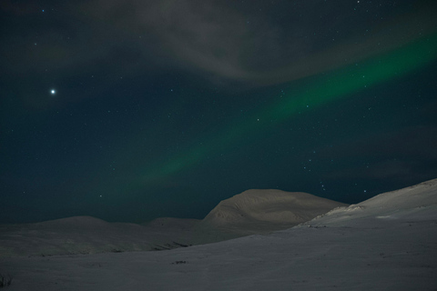 From Tromsø: Evening Fjellheisen Snowshoe Hike and Cable Car