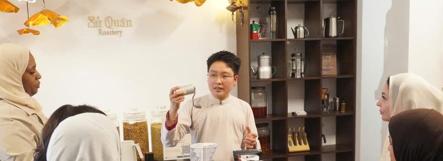 Hanoï : Mini atelier de café pour préparer et déguster comme un habitant