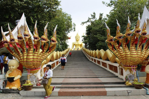 Pattaya: Guided City Tour with Floating Market & Lunch Join Tour+Boat Experience